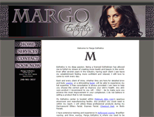 Tablet Screenshot of margoesthetics.com